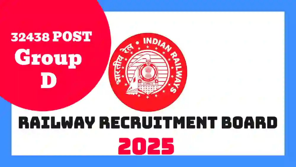 RRB Group D Recruitment 2025 , Railway Recruitment Board Group D Recruitment 2025